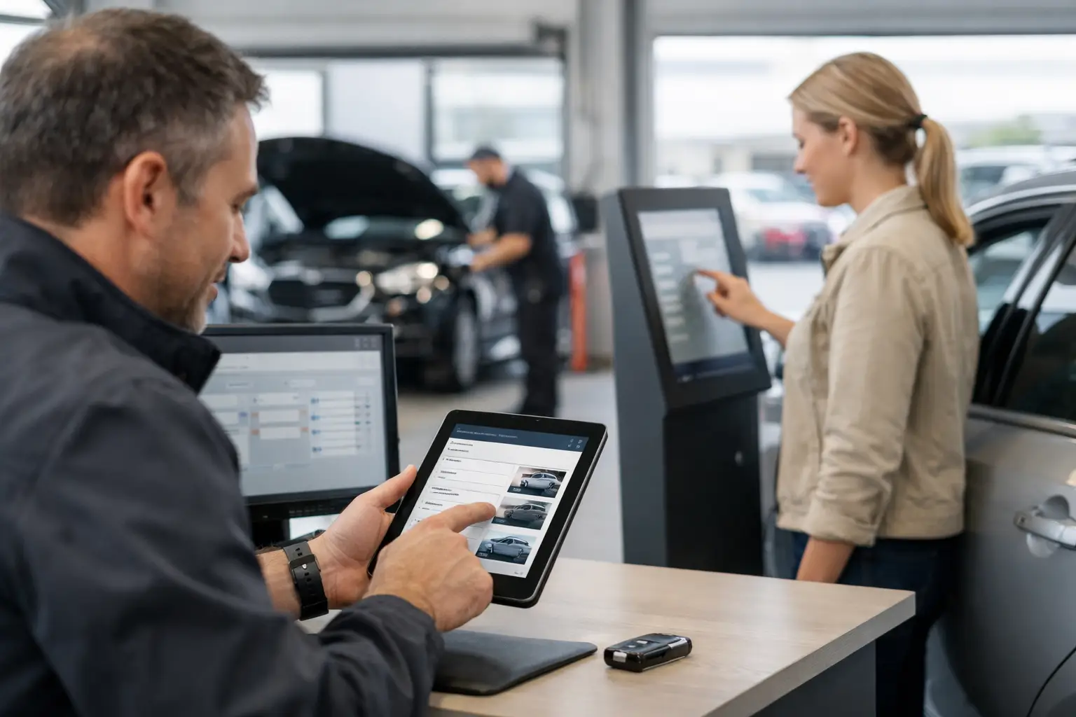 Digitale Serviceannahme für Autohäuser richtig nutzen