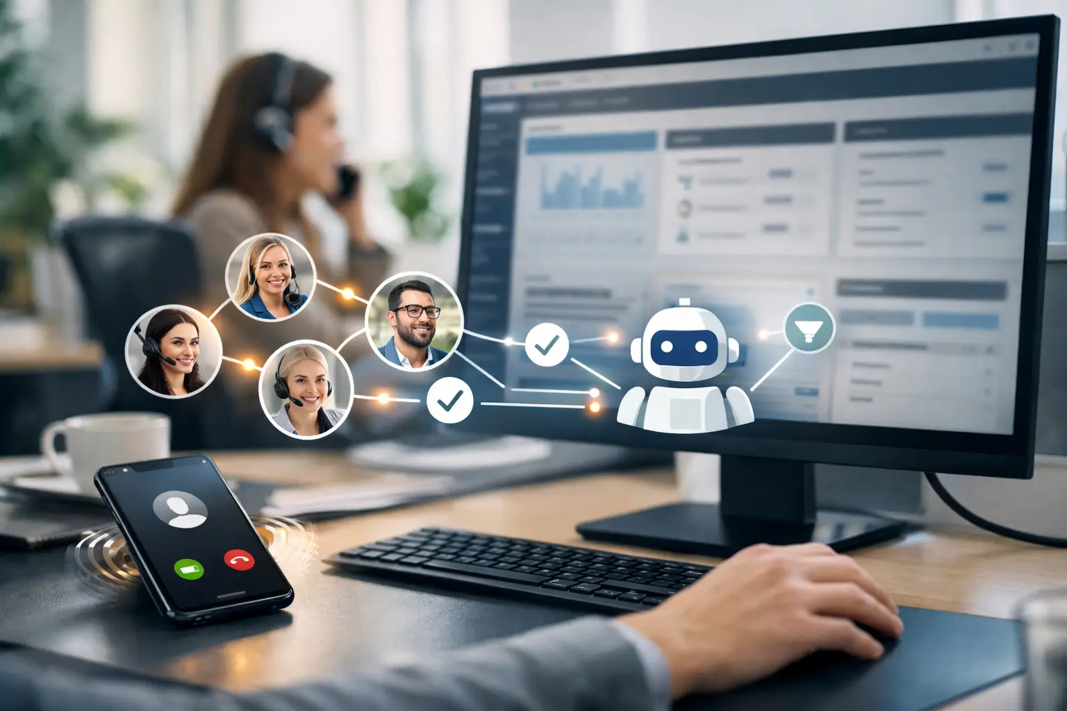 Erstkontakt Kundenanfragen automatisch qualifizieren