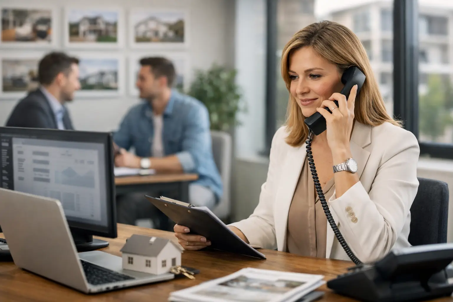 Fallstudie Leadannahme bei Immobilienanfragen