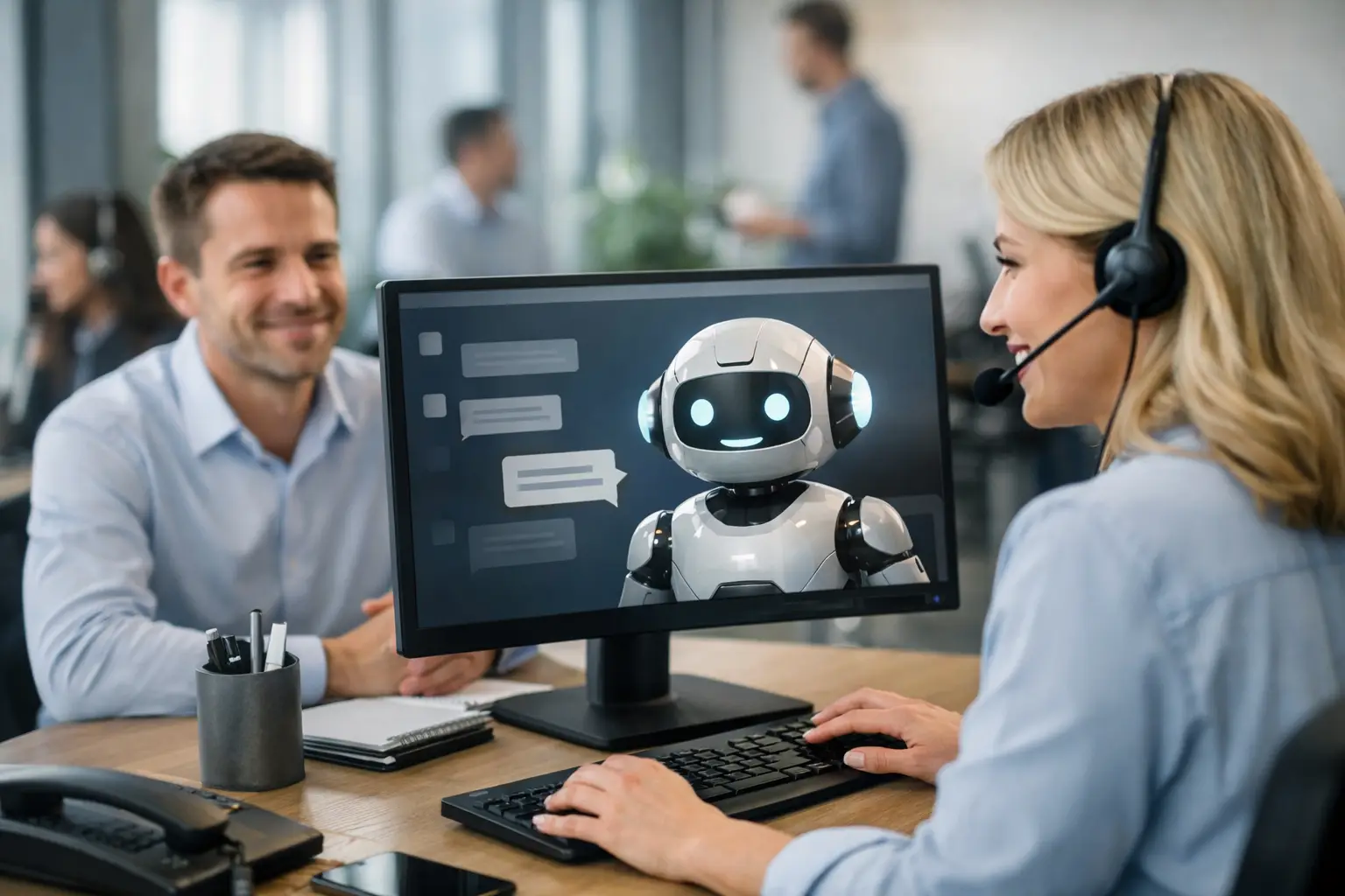 KI-Chatbot im Mittelstand für Kundenservice