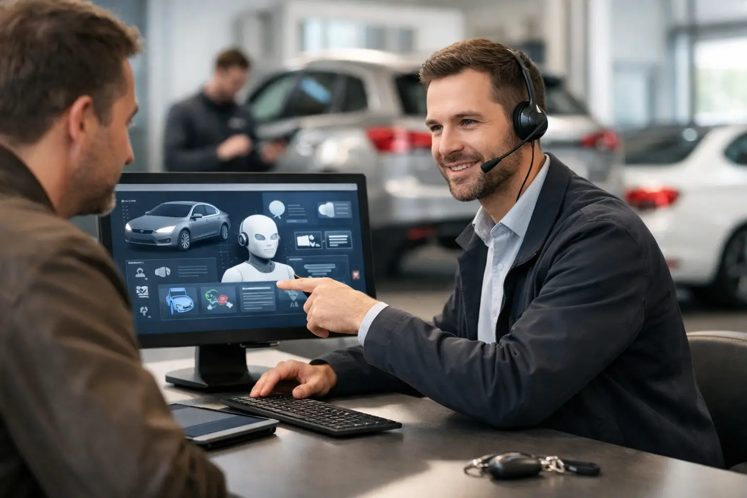 KI-Serviceannahme im Autohaus richtig nutzen