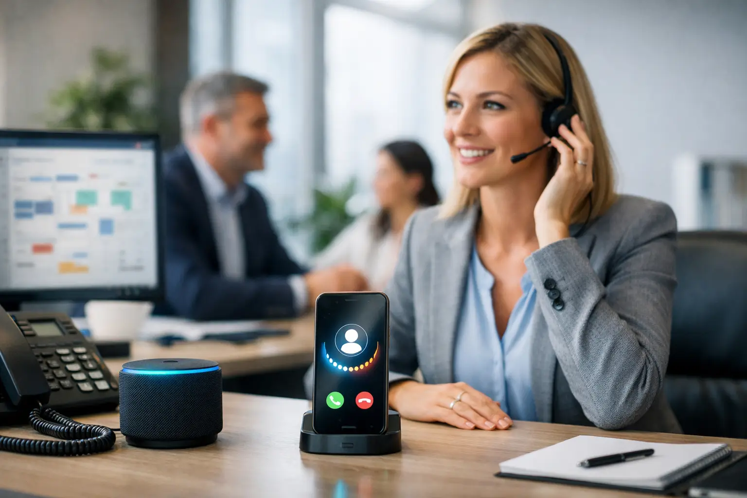 KI-Telefonassistent Deutschland Mittelstand