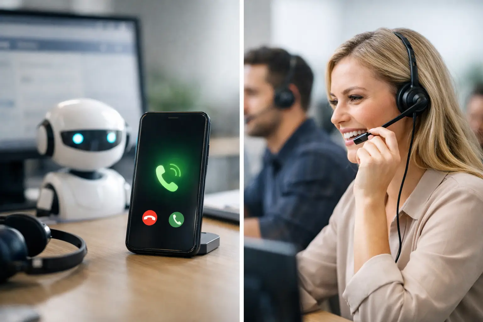 KI Telefonie oder externes Callcenter?