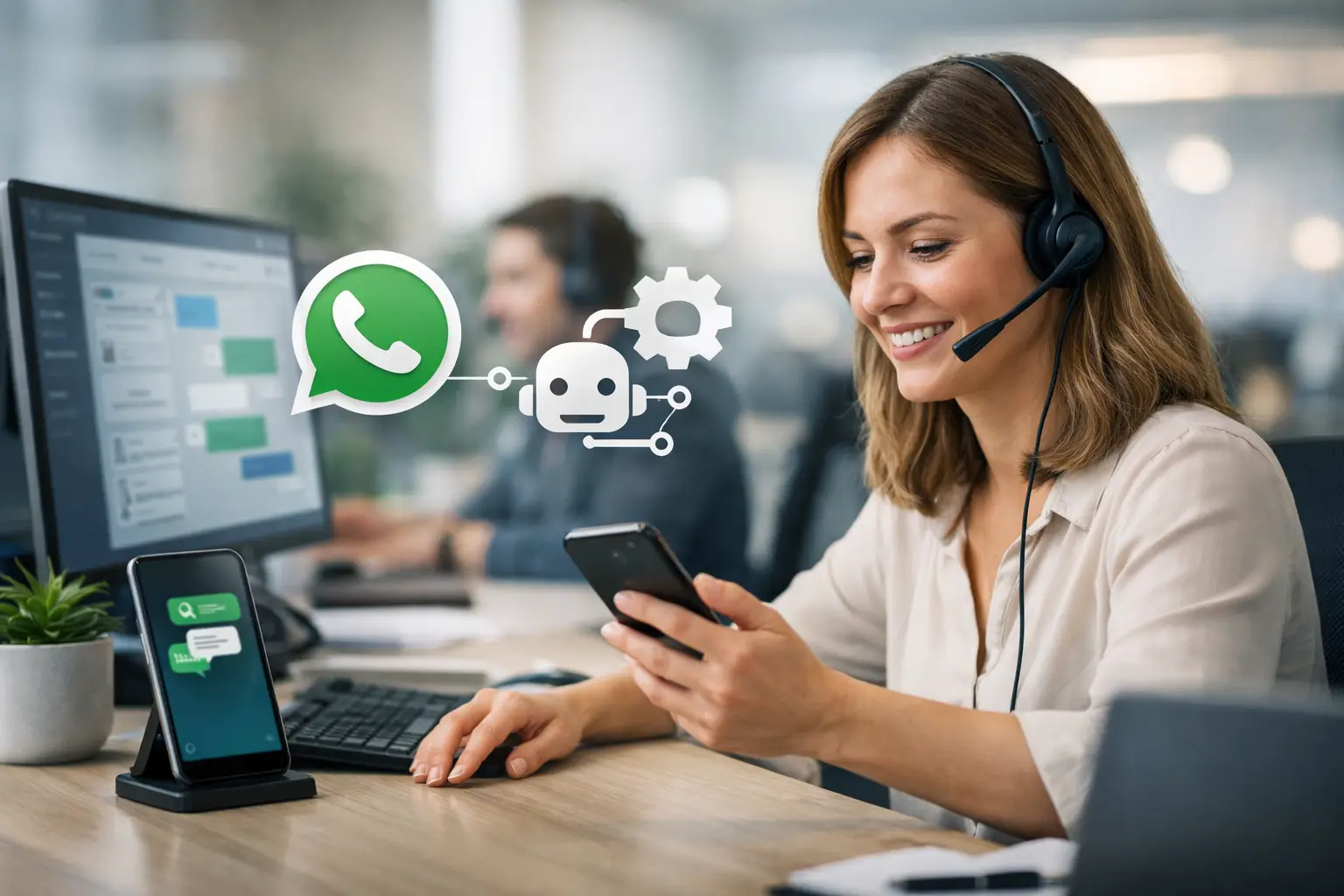 Kundenservice mit WhatsApp automatisieren