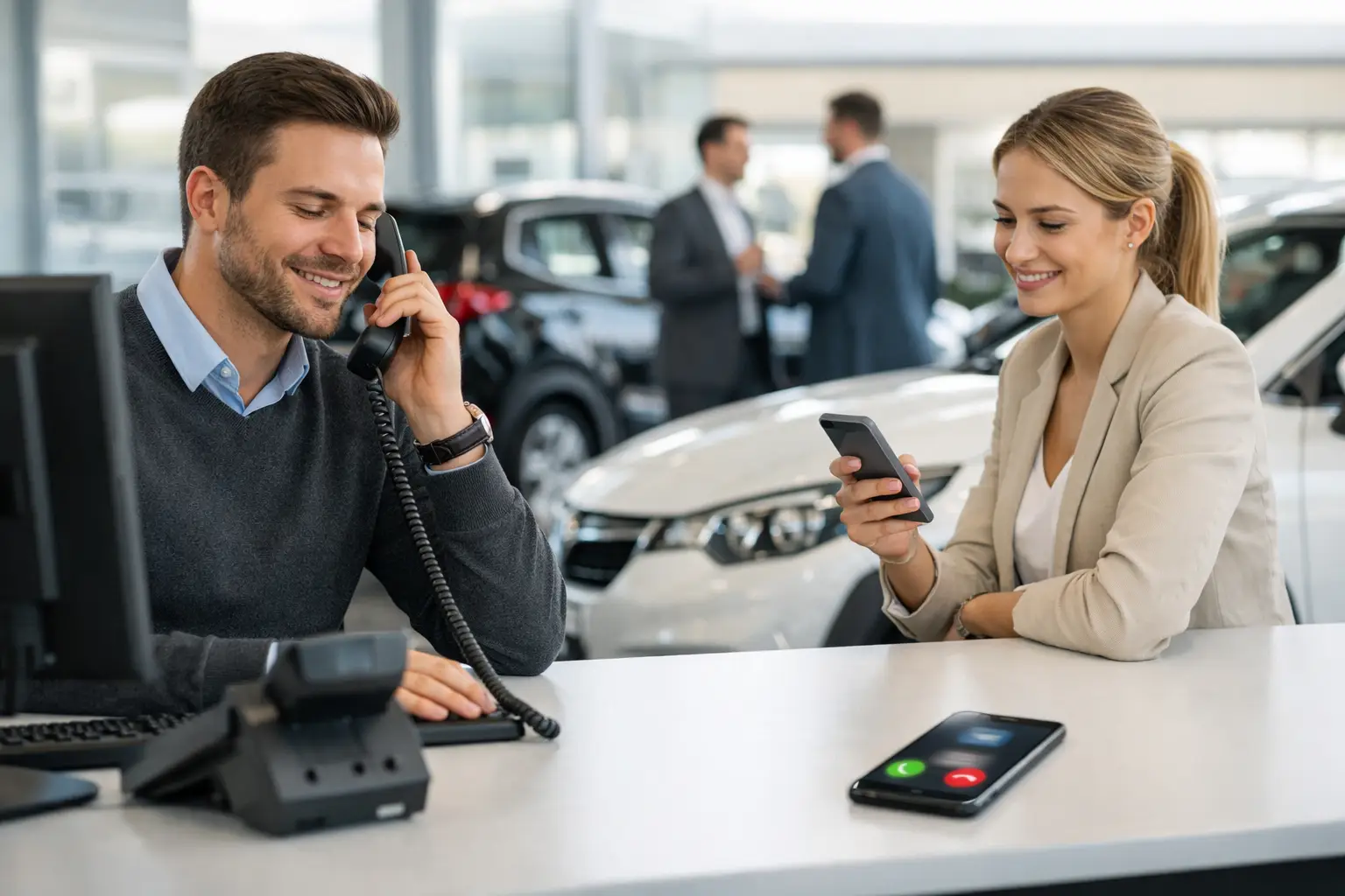 Praxisbeispiel Telefonentlastung im Autohaus