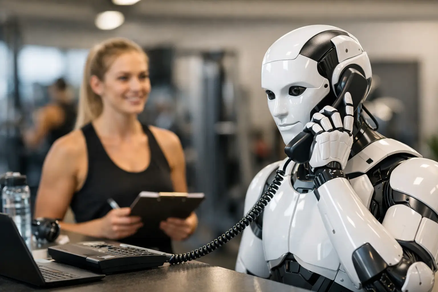Telefon Bot Fitnessstudio richtig einsetzen