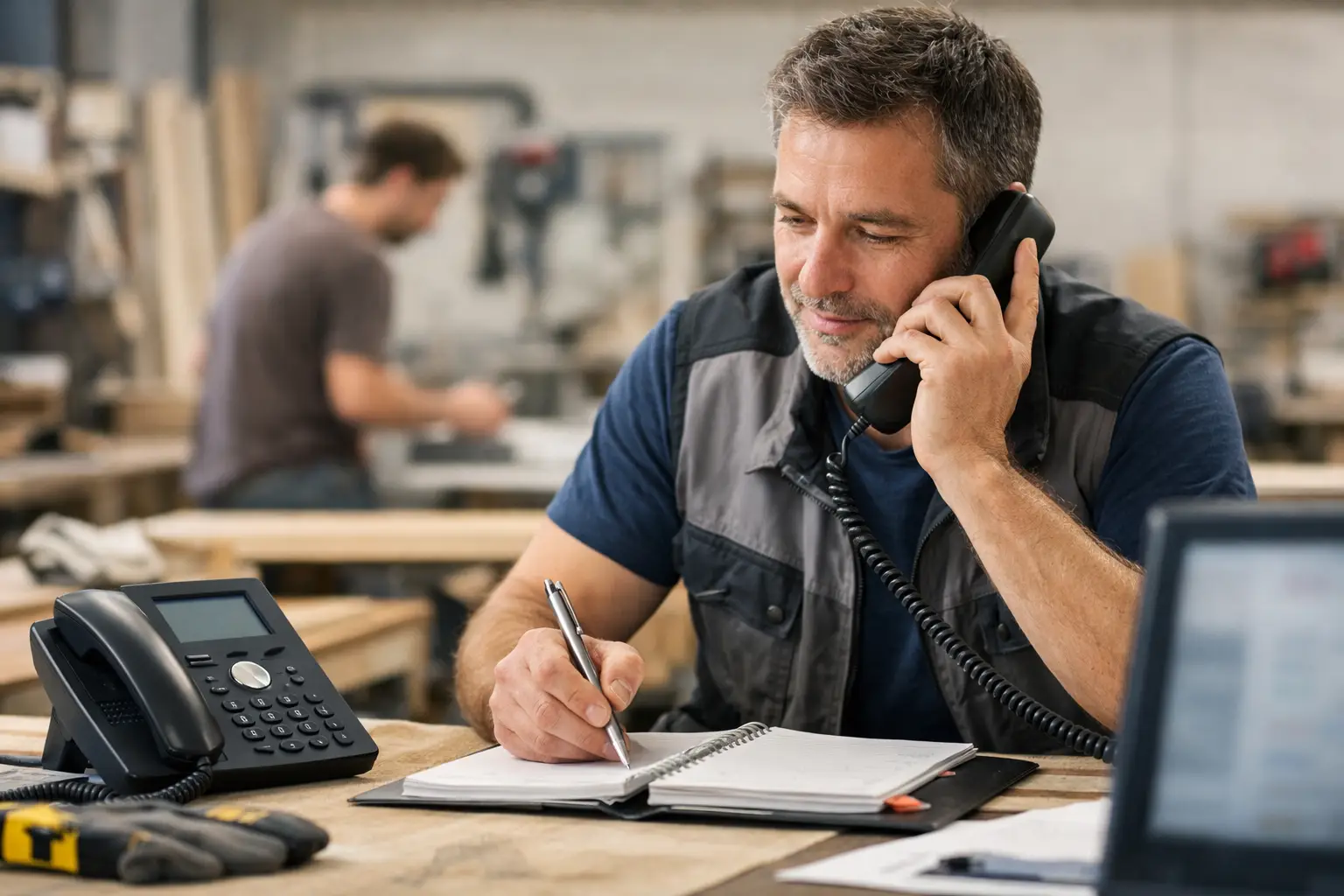 Telefonanfragen im Handwerk strukturieren