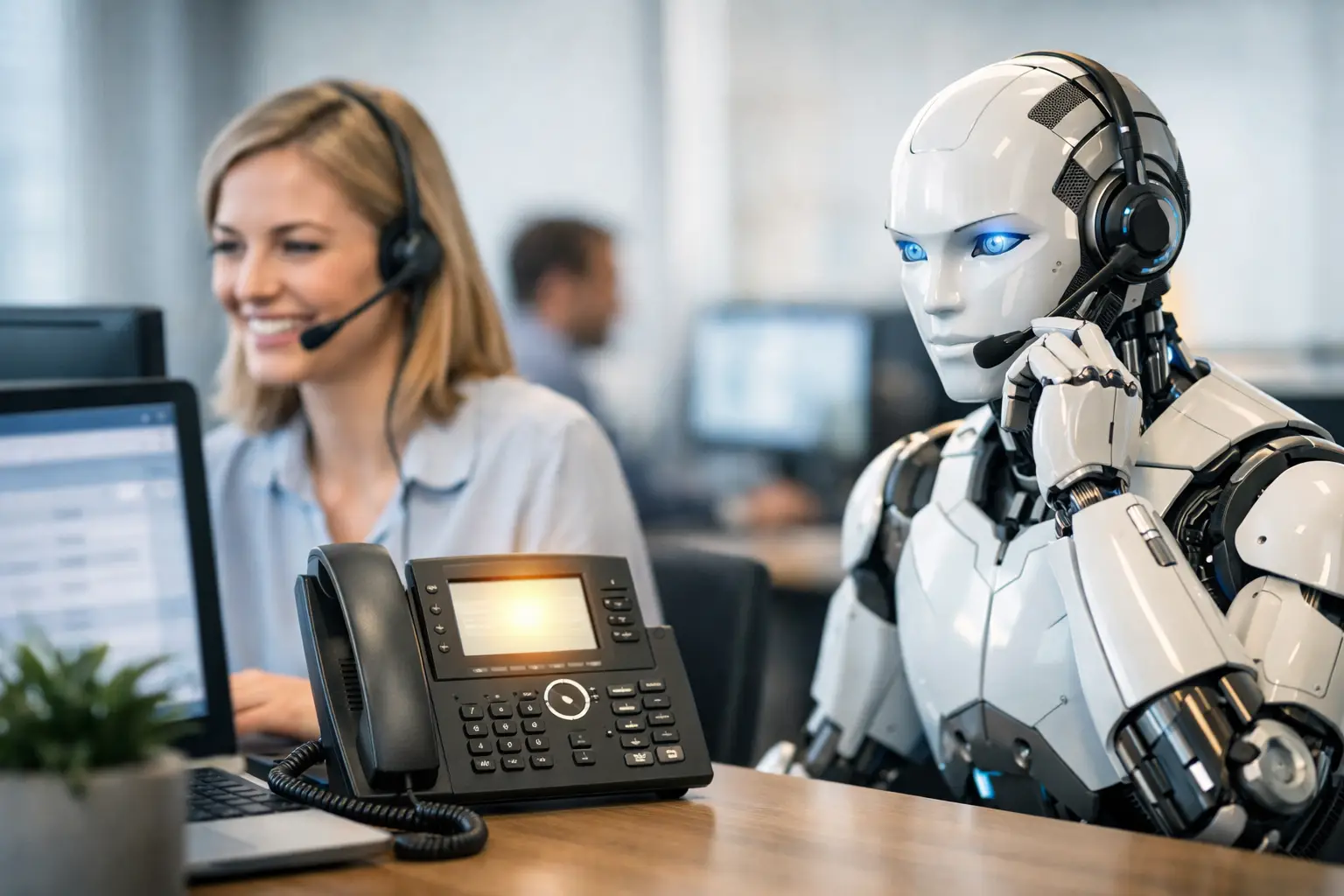 Telefonsekretariat mit KI einführen