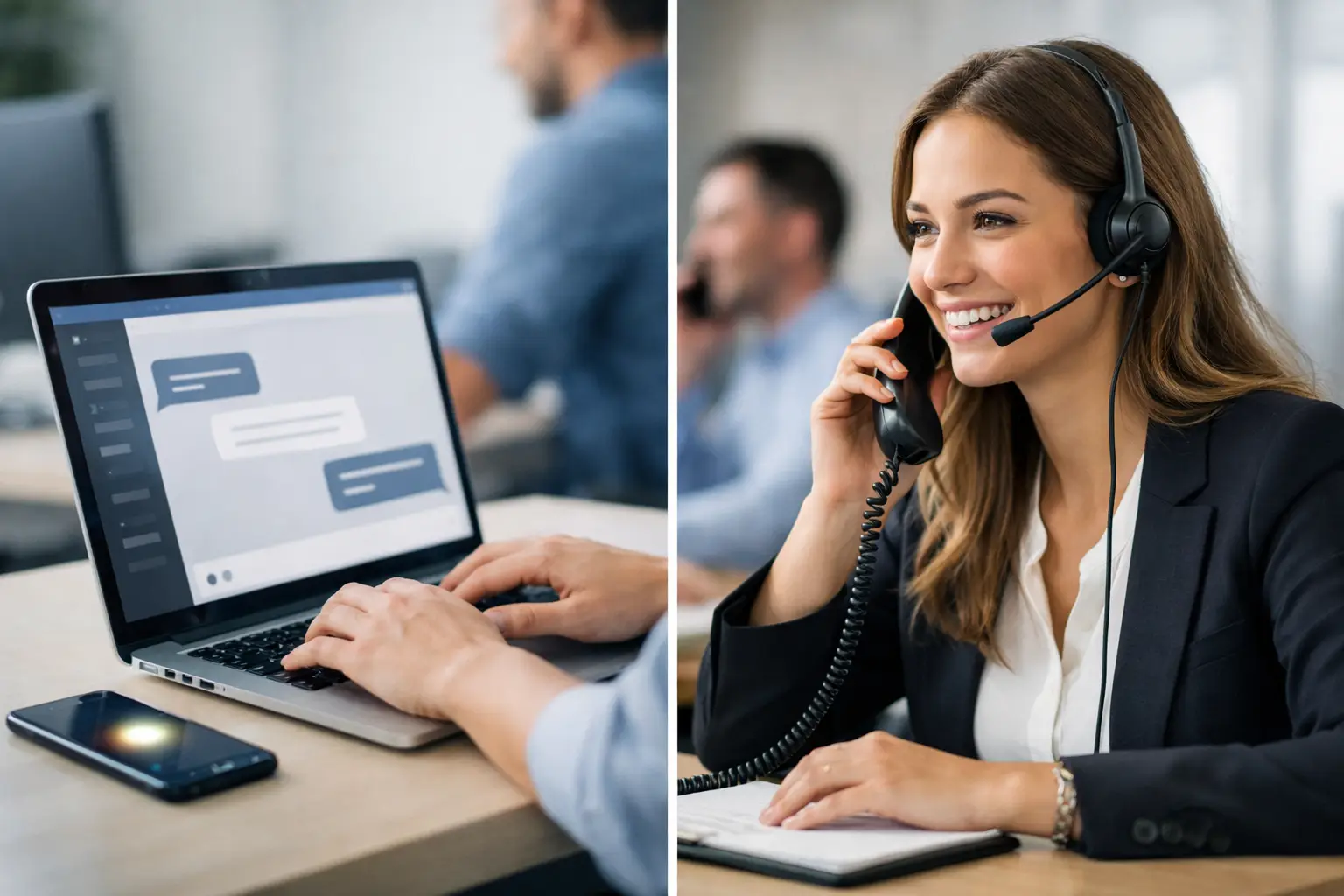 Website Chat und Telefonassistenz im KMU